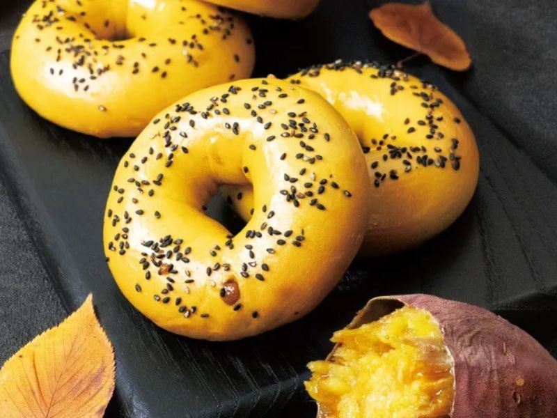 BAGEL ＆ BAGEL アミュプラザ博多店　さつまいも　ベーグル　期間限定　博多駅