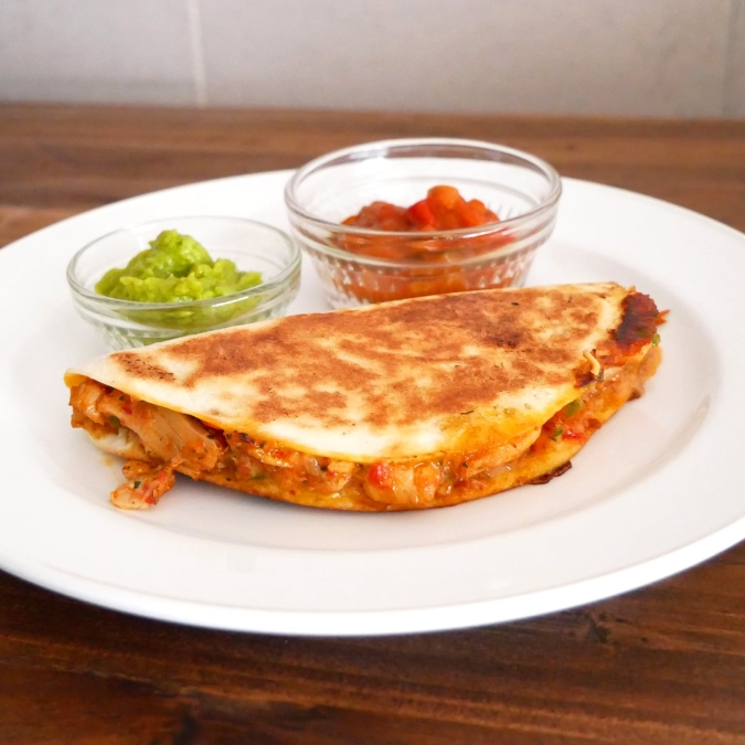 コストコ・チキンケサディーヤ