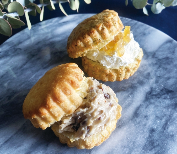 博多阪急「パン・スイーツフェスティバル」スコーンサンド