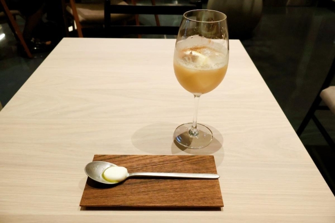 L’AS福岡　ひと口の自家製モッツァレラチーズ