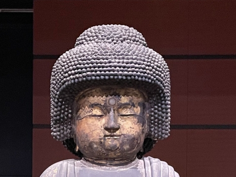 九州国立博物館　法然と極楽浄土　アフロ仏