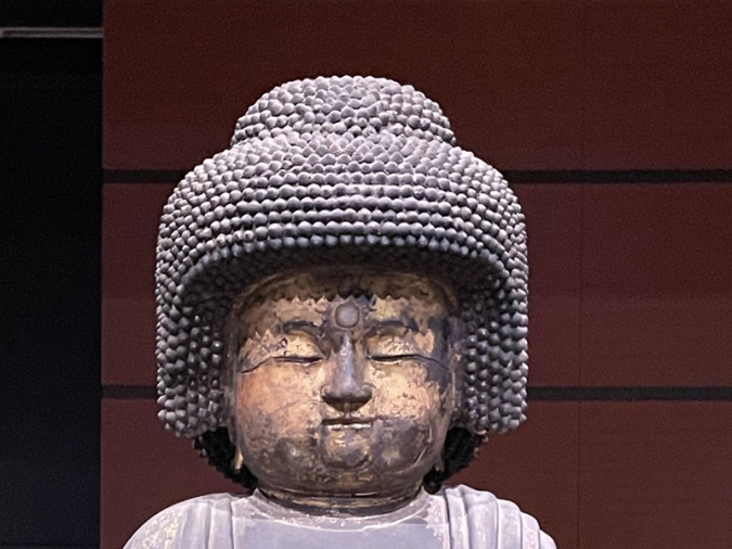 九州国立博物館　法然と極楽浄土　アフロ仏