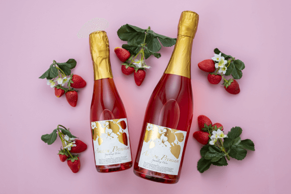 MEAT&WINE FUKUOKA Amaou Sparkling Wine