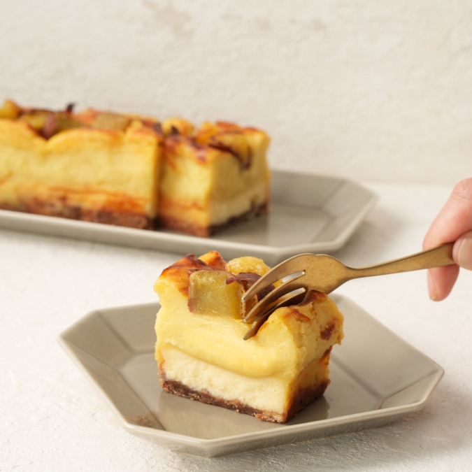 大丸福岡天神店 さつまいも 3層プレミアム蜜芋スイートポテトチーズケーキ