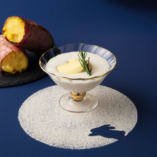 大丸福岡天神店 さつまいも 和三盆ヨーグルト&さつまいもムース仕立て