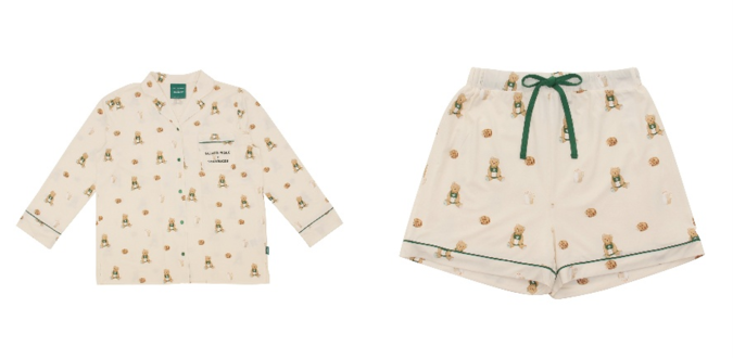 スターバックス　ジェラートピケ　カットソーシャツ　ショートパンツ　2点セット スターバックス ジェラートピケ カットソーシャツ ショート