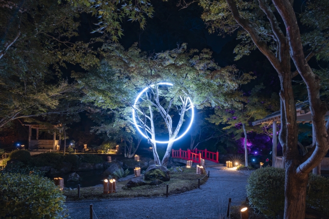 祐徳稲荷神社「ナイトウォーク 狐の嫁入り 2025」