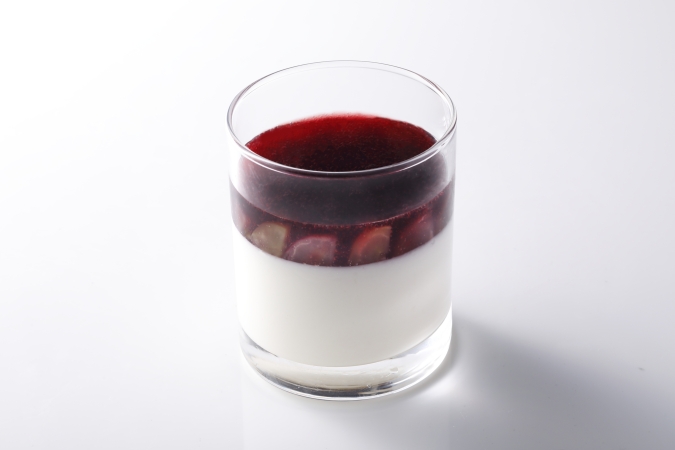 ホテルニューオータニ博多 グレープゼリー＆岩泉ヨーグルトゼリー（グレープ）