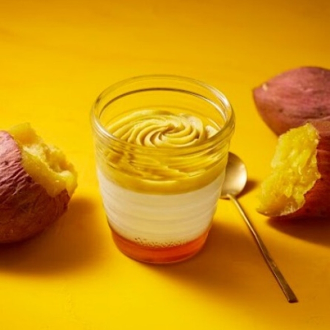 大丸福岡天神店 さつまいも 濃い蜜芋のプリン