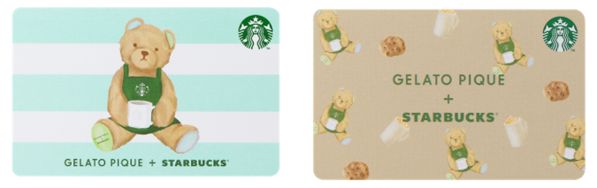 GELATO PIQUE + STARBUCKS スターバックス　カードgelato pique
