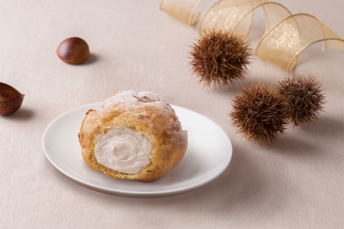 ビアードパパ 渋皮栗のモンブランシュー