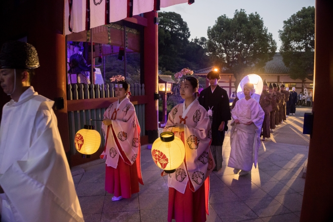 祐徳稲荷神社「ナイトウォーク 狐の嫁入り 2025」