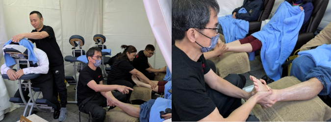 台湾祭in福岡2025　台湾式マッサージ