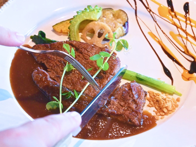 ビストロ　夜空　シャトーブリアン　ランチ