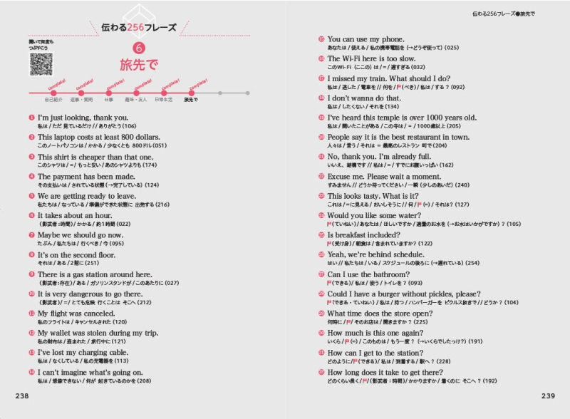 思ったことを英語にできる ３ます英語／川﨑あゆみ（著）中面ページ