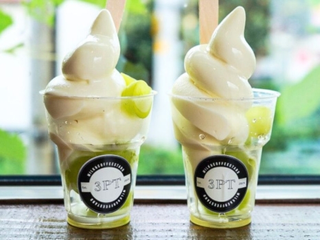 Milk＆Coffee Stand 3PT：はちみつとシャインマスカット