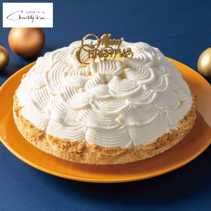イオン九州2025クリスマスケーキ/しっとりカスタードタルト