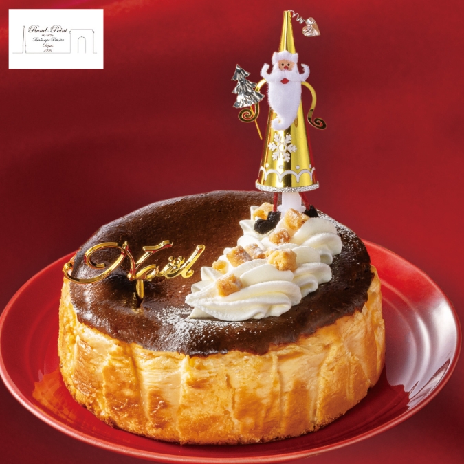 イオン九州2025クリスマスケーキ/ノエルバスクチーズケーキ