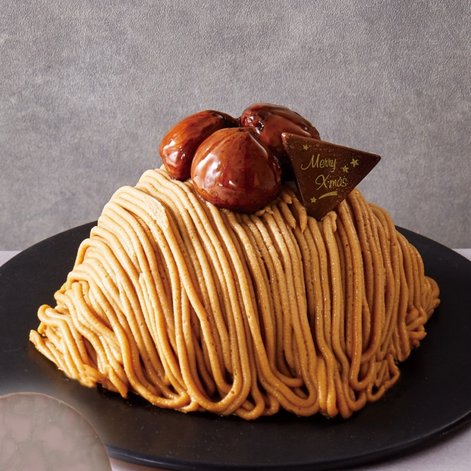 イオン九州2025クリスマスケーキ/熊本県産和栗のモンブランケーキ