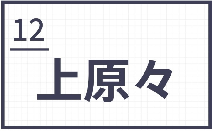 難読地名　福岡　筑後　上原々