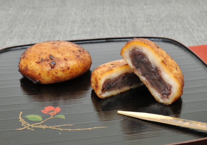 おやつ博覧会　みそっ娘餅