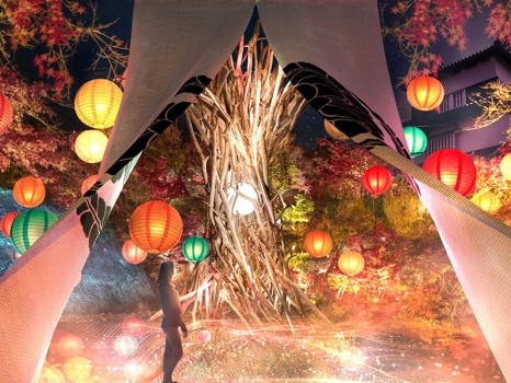 Fukuoka Lights Festival 2025 ～光の城郭まつり～／福岡城・鴻臚館エリア／2025年11月7日(金)～12月14日(日)