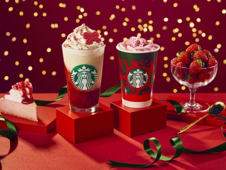 スターバックス　ホリデーシーズン2025キービジュアル