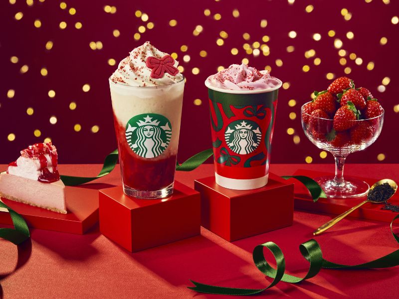 スターバックス　ホリデーシーズン2025キービジュアル