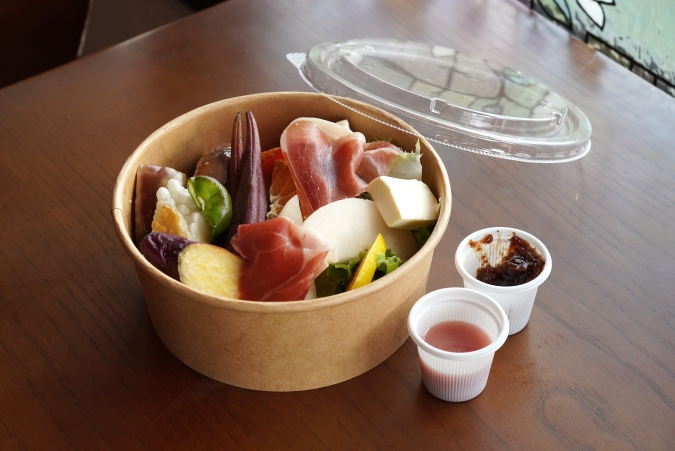 シークレットレストランK　テイクアウト　野菜