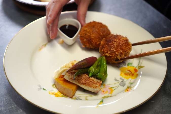 シークレットレストランK　盛り付け