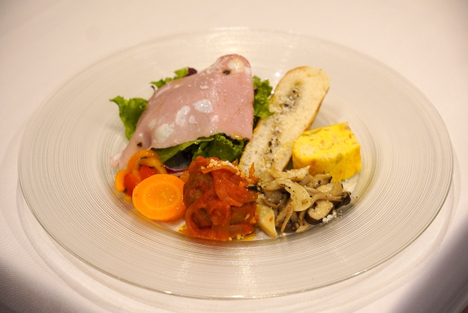 トラットリアダイエ　ランチ　前菜