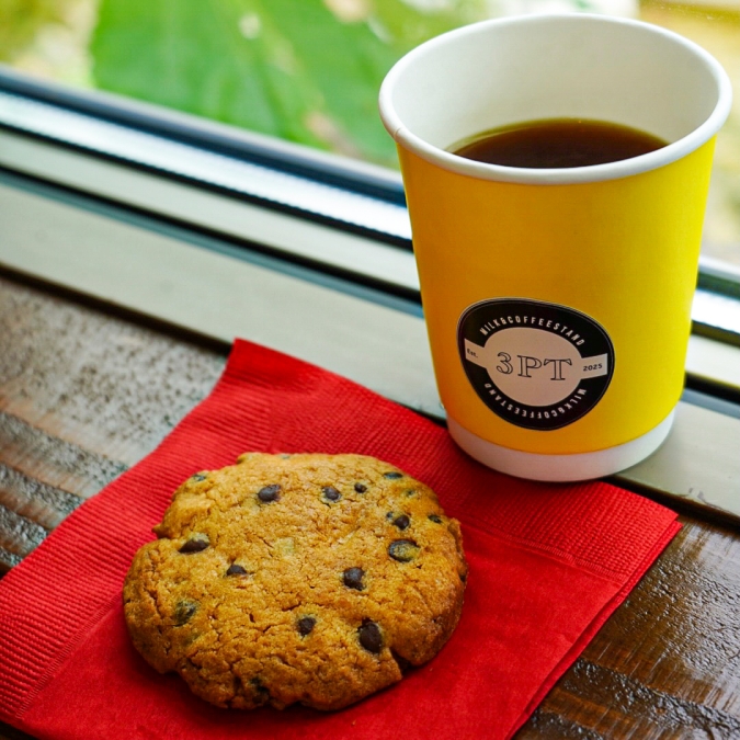 Milk＆Coffee Stand 3PT：クッキーとコーヒー