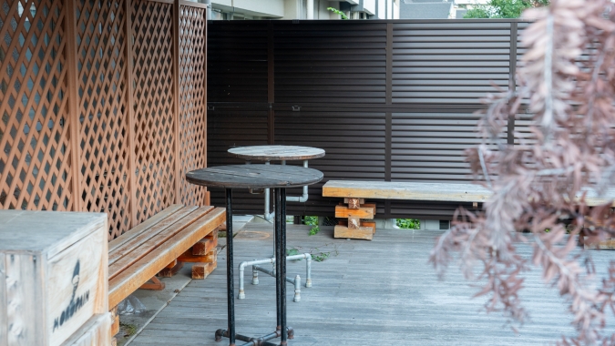 MOROPAIN テラス席