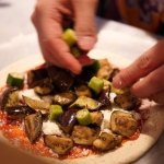 鎌田製作所　ピザ製作風景