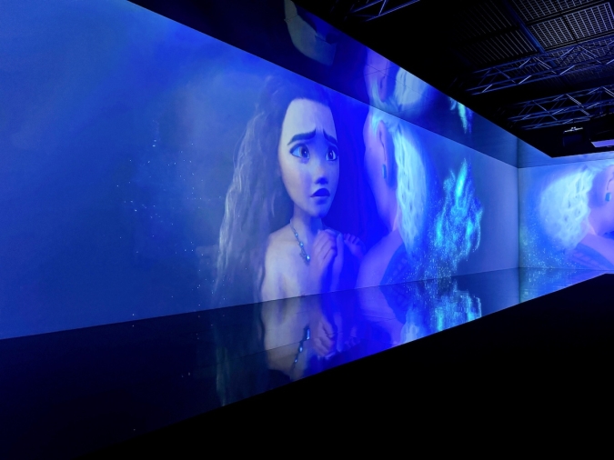 ディズニー・アニメーション・イマーシブ・エクスペリエンス　スクリーン