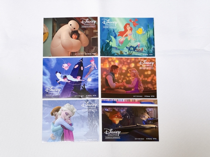 ディズニー・アニメーション・イマーシブ・エクスペリエンス　オリジナルステッカー