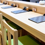 京から鰻　カウンター席