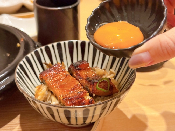 京から鰻　たまご