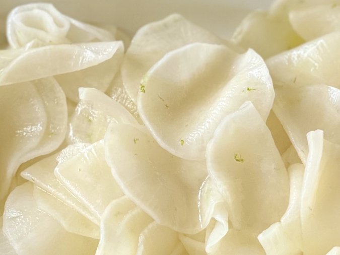 大根のカボスマリネ