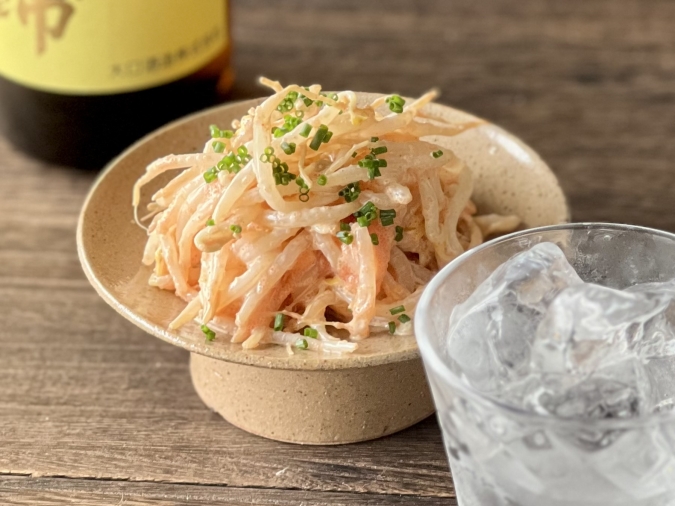 もやし明太マヨ