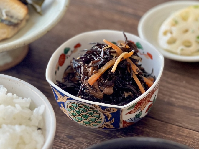 ひじきの梅しょうが煮