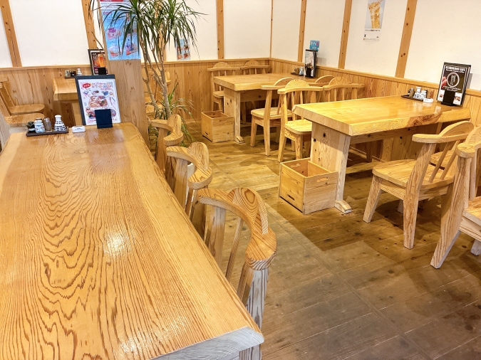 馬関そば　店内