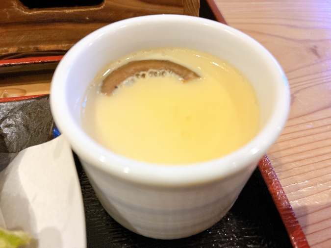 馬関そば　茶碗蒸し