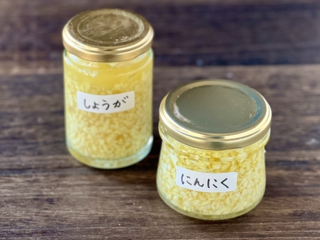 オイル　ニンニク　しょうが