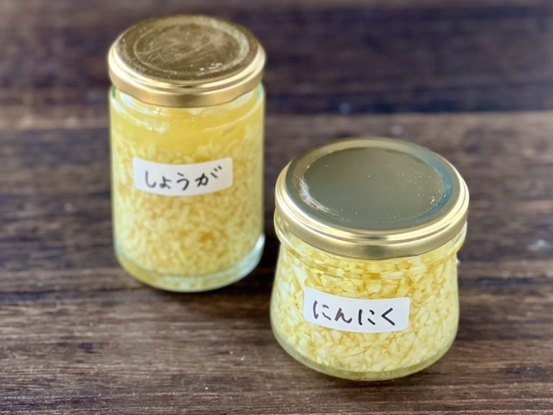 オイル ニンニク しょうが