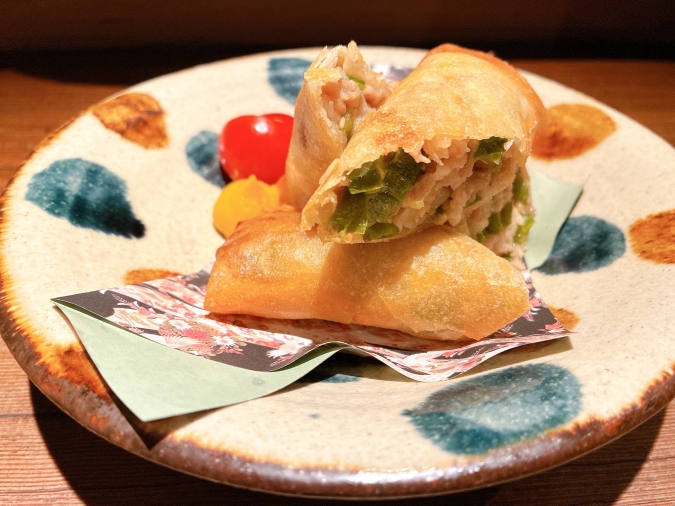 夢玄　チンジャオ春巻き