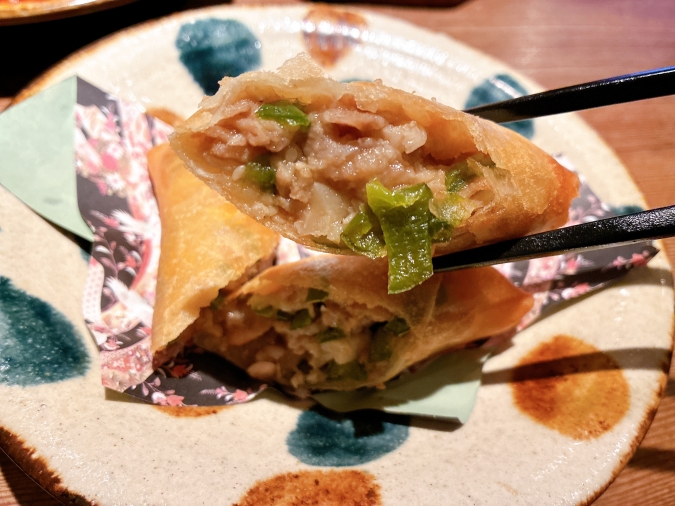 夢玄　チンジャオ春巻き