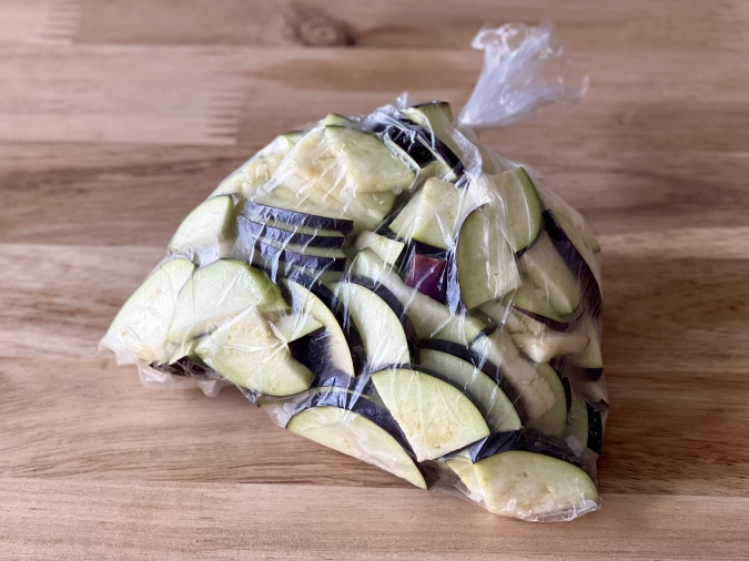 塩もみなす　ポリ袋