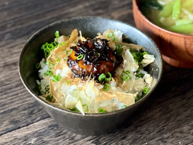 卵黄の塩昆布漬け