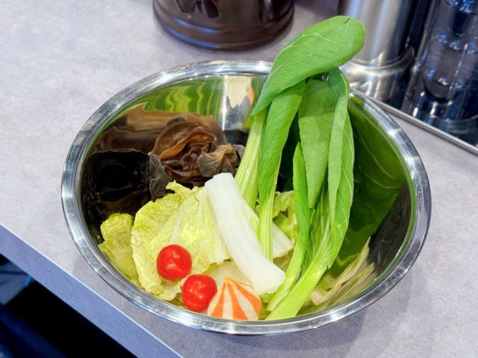 七宝麻辣湯 六本松店　選んだ具材